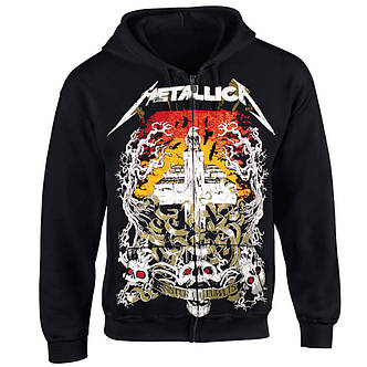 Толстовка на змійці METALLICA Master of Puppets Skulls, фото 3
