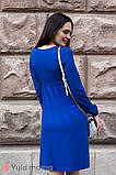 Сукня для вагітних і годування ILONGA DR-30.031 синя, фото 4