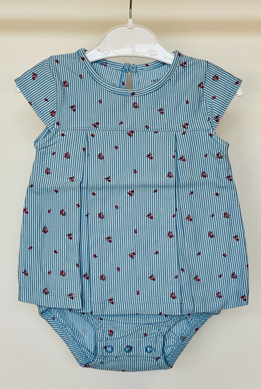 Боді для дівчинки Carters 16604610 18 міс 76-81 см Синій