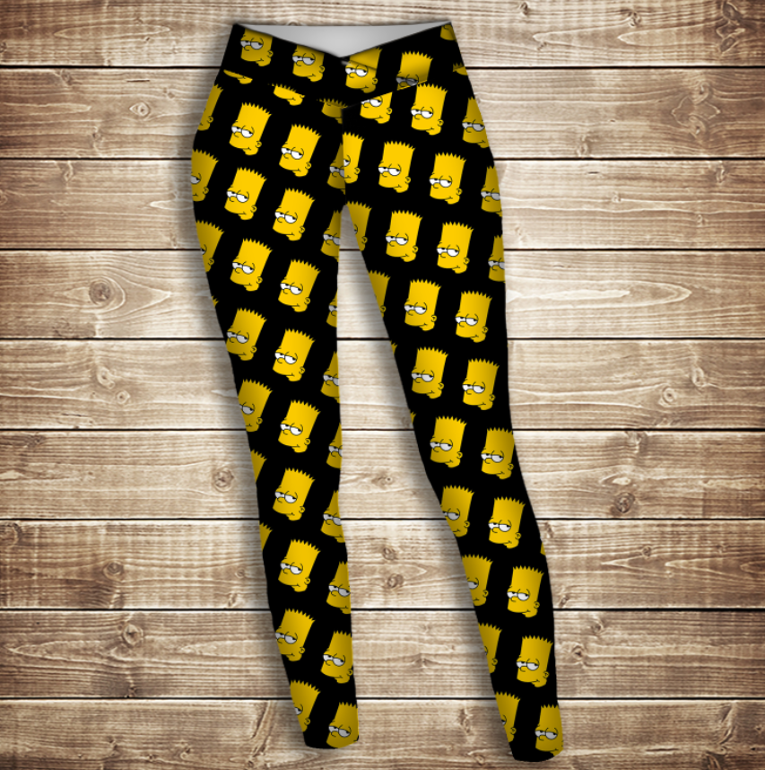 Лосини 3D-Bart head Pattern