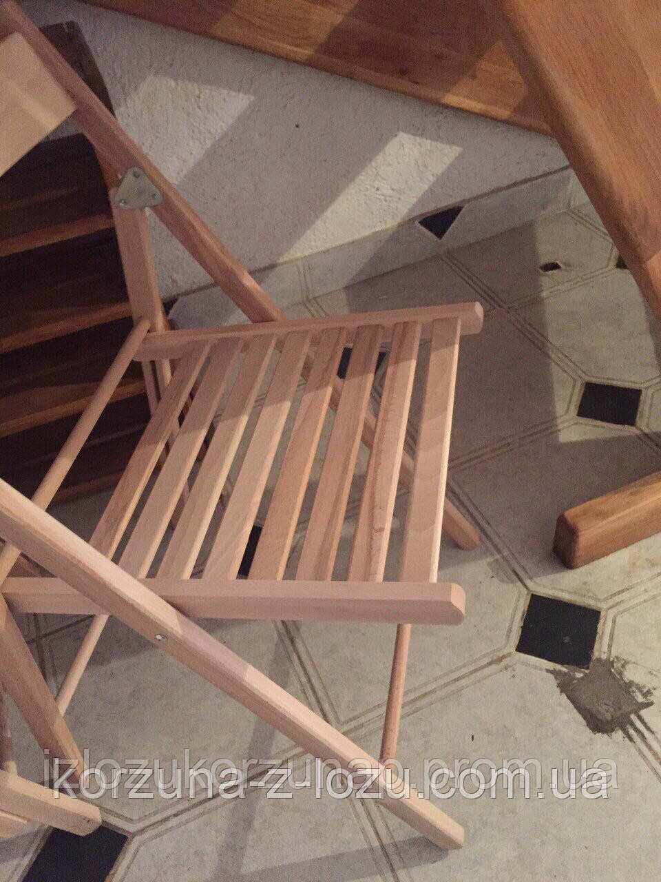 Складные деревянные стулья - фото 2 - id-p898600910