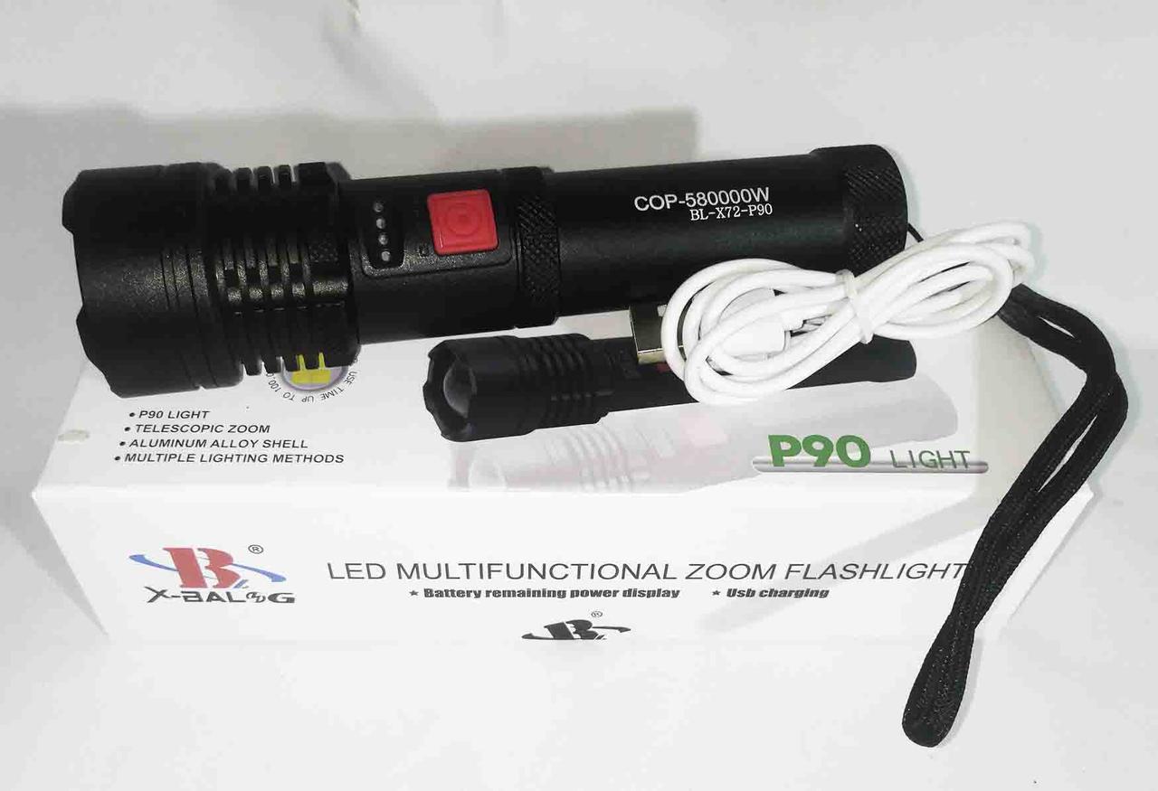 Акумуляторний ліхтарик BL X72 P90