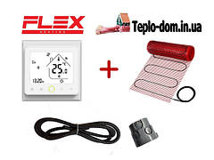 Мат для обігріву підлоги FLEX EHM c WI-FI thermostat TWE02 в подарунок