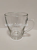 Скляна чашка 255 мл для чаю, гарячих напоїв UniGlass Hollywood