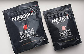 Кава Nescafe. Кава Nescafe Classic Black Roast 55г