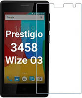 Защитное стекло для Prestigio PSP3458 Wise O3 MultiPhone закаленное 0.3mm 2.5D 9H