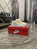 Жіночі кросівки Nike Air Force 1 Jester Beige Blue, жіночі кросівки найк аір форс 1 лов, фото 5