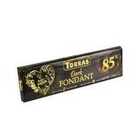 Шоколад чорний Torras Dark Fondant 85% какао, 300 г