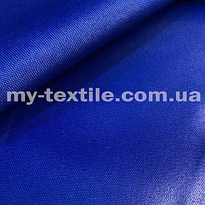 Тканина тент щільний 600Д Оксфорд однотон водостійка 150 см Електрик