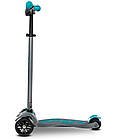 Самокат Micro Maxi Pro Deluxe Grey/Aqua, фото 4