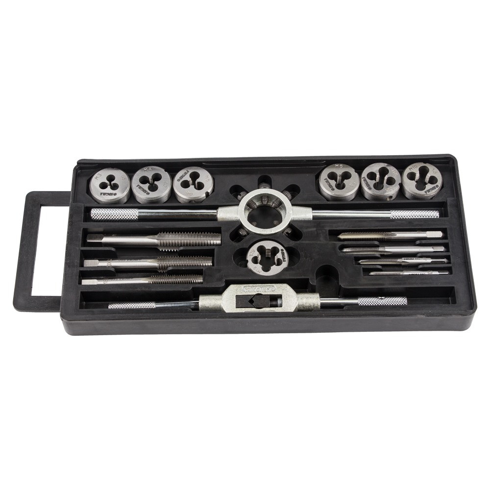 Набір плашок і інструментів 16 предметів (пластиковий кейс) SIGMA (1641111), фото 1