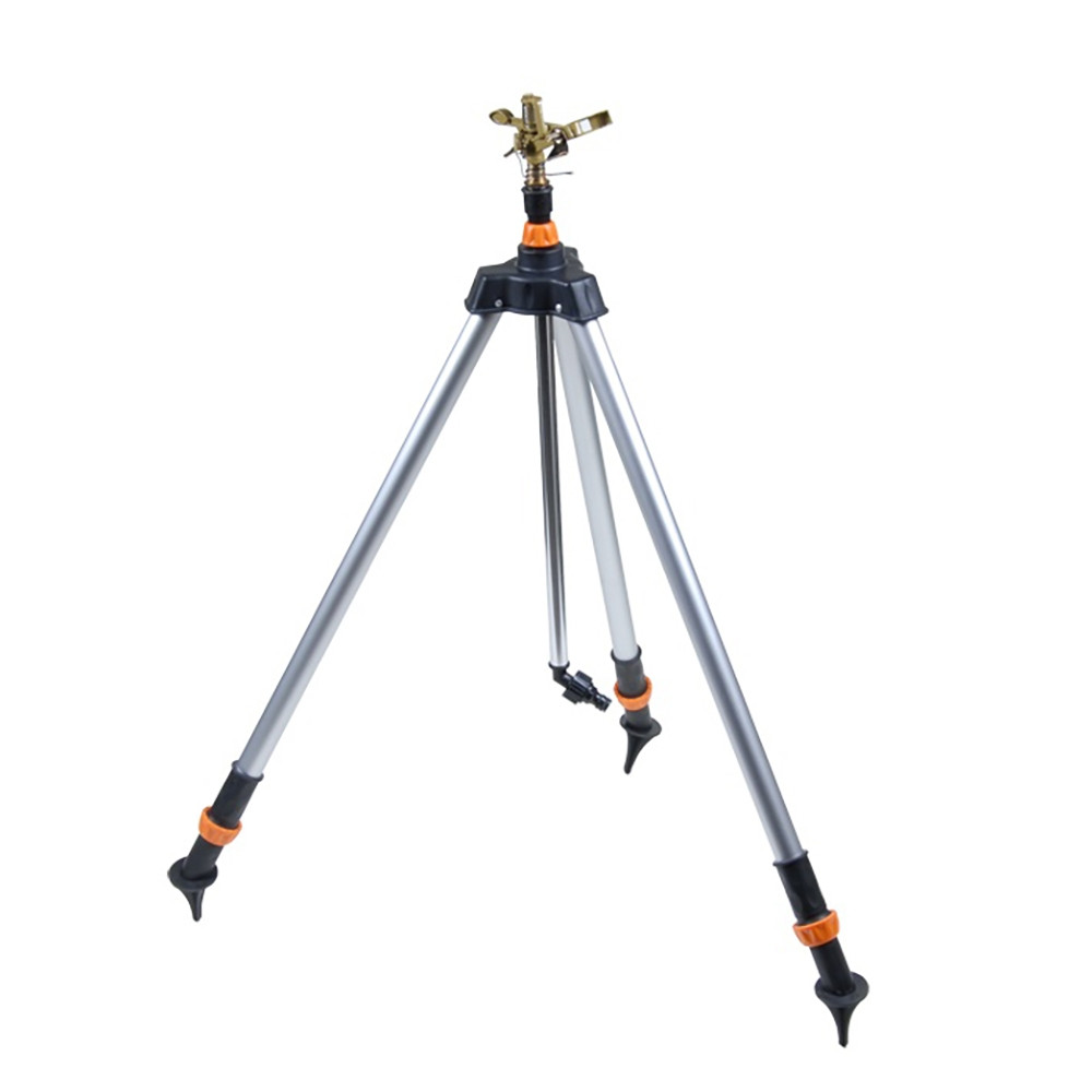 Дощувальник імпульсний під конектор 1/2" + штатив 70-95см FLORA (500312z)