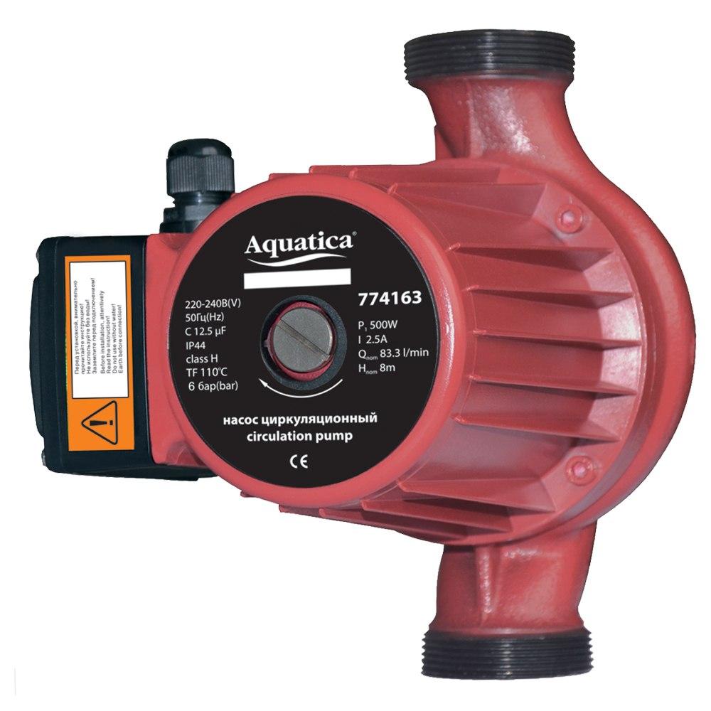 Циркуляційний насос для опалення Aquatica 32-12-220 (500 Вт, напір 12 м, 190 л/хв, + гайки)