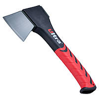 Сокира для рубки дров, деревини, для саду та дачі (560г, з фібергласовою ручкою 230мм, кована сталь) ТМ ULTRA