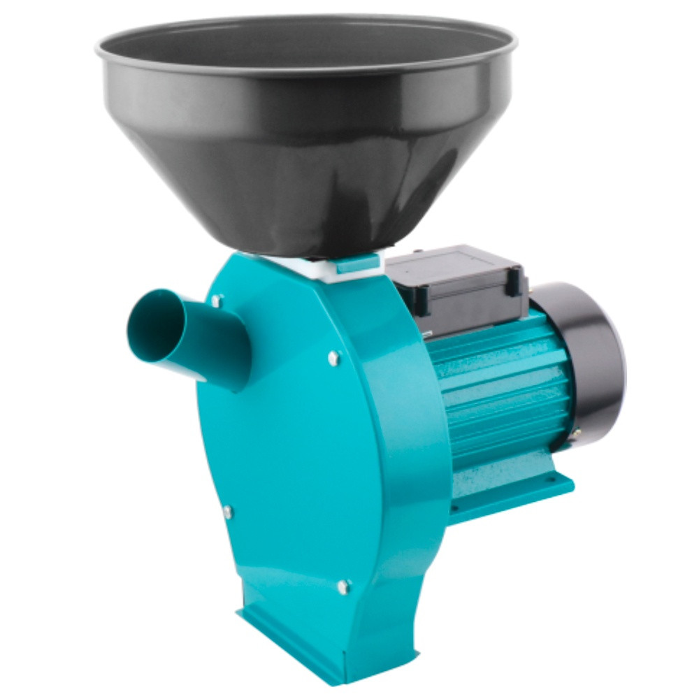 Подрібнювач зерна / зернодробарка SIGMA (2 кВт, до 250 кг/год, зернові + качани), кормоподрібнювач, фото 1