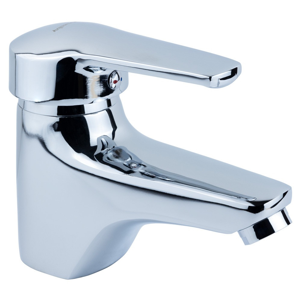 Змішувач для рукомийника, умивальника (литий, на гайці) для раковини ТМ AQUATICA, фото 1