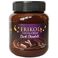 Шоколадная паста темный шоколад ERIKOL Dark Chocolate 400 г Германия