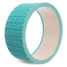 Колесо-кольцо для йоги массажное FI-1472 Wheel Yoga (EVA, PVC, р-р см, цвета в ассортименте)