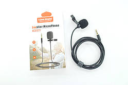 Петличний мікрофон AUX Lavalier MicroPhone (3.5mm, 1.5m)