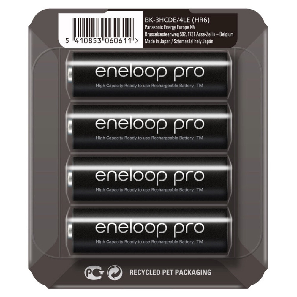 Акумулятор Panasonic Eneloop Pro AA 2500 mAh 4 шт., фото 1