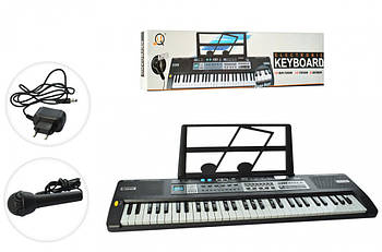 Дитячий синтезатор із мікрофоном 61 клавіша MQ6182