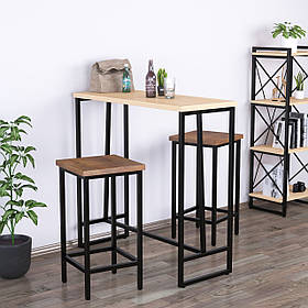 Барний стіл BS-110 Loft-design стільниця дсп дуб-борас