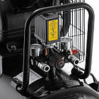Компресор 100 л, 4 HP, 3 кВт, 220 В, 10 атм, 500 л/хв, 2 циліндра Intertool PT-0014, фото 7