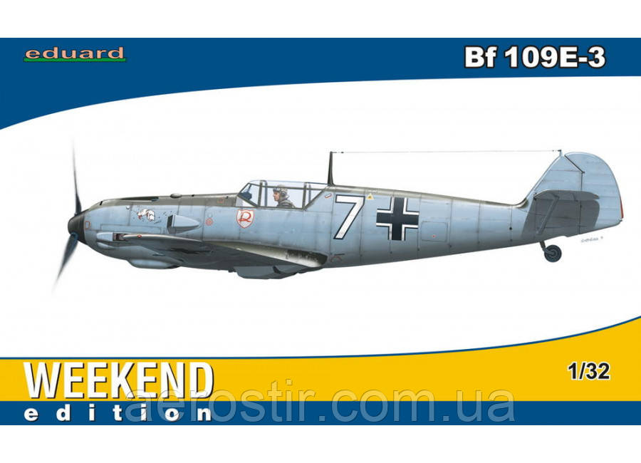 Bf 109E-3  1/32 Eduard.3402, фото 1