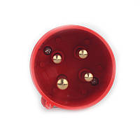 ElectroHouse Вилка силова 4x16 3P + PE / 16 A / 380-415V / IP44 EH-PPL-416 ElectroHouse Вилка силова 4x16 3P + PE / 16 A / 380-415V / IP44