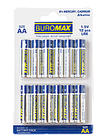 Батарейка BUROMAX LR6 (AA) лужна