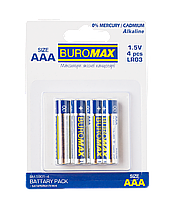 Батарейка BUROMAX LR03 (AAA) лужна
