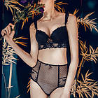 Еротичні трусики з французьким мереживом Шантильї, сексі трусики, чорні сексуальні трусики 1105