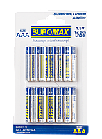 Батарейка BUROMAX LR03 (AAA) лужна