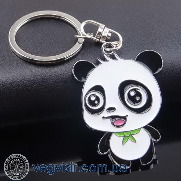 Брелок для ключів Панда Panda сталь