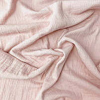 Муслін жатий 2-х шаровий персиковий 170 см, фото 3