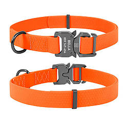 Нашийник WAUDOG WATERPROOF, водостійкий, пряжка-фастекс, 31-49см помаранчевий