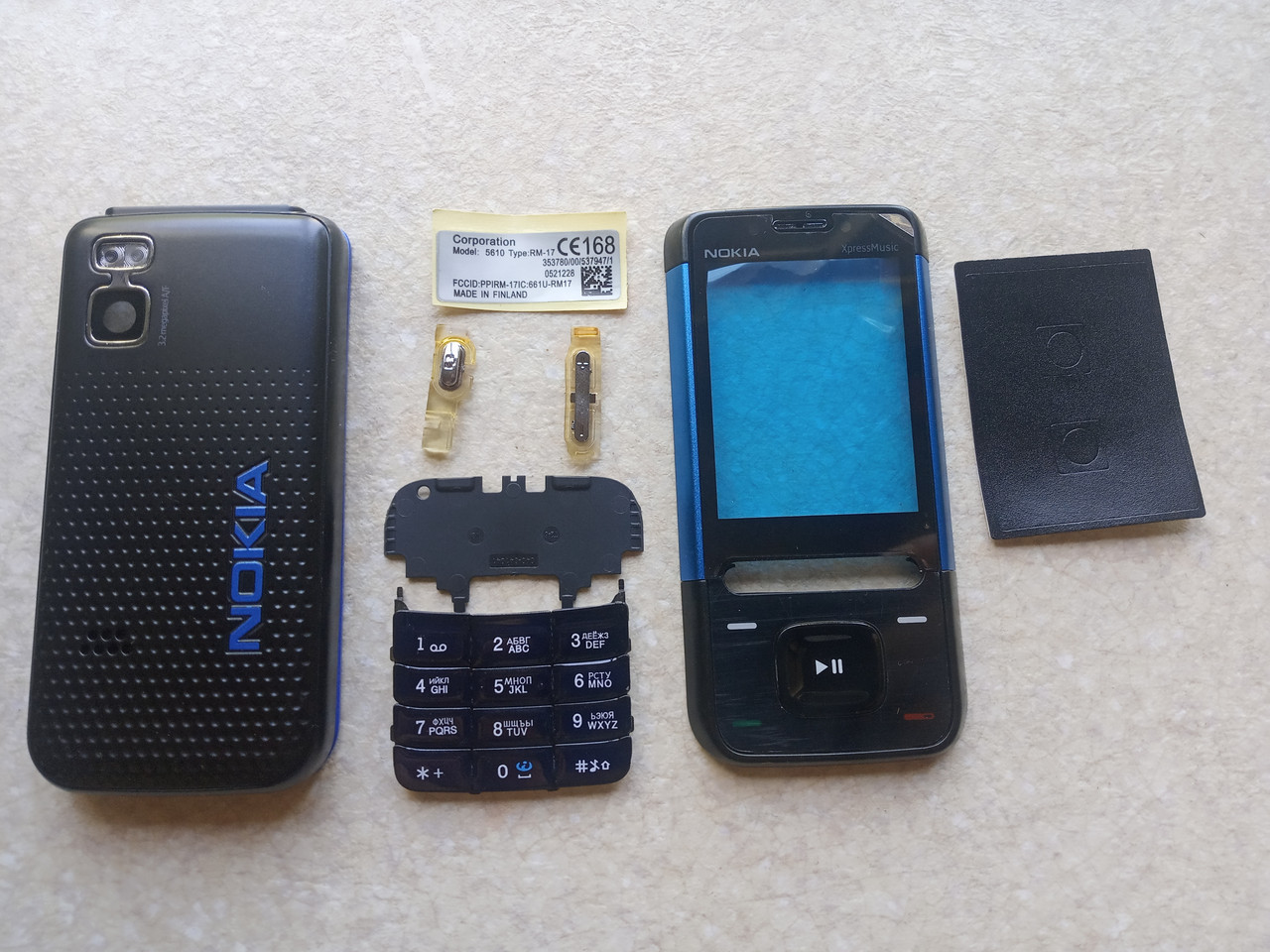 Корпус Nokia 5610d-1 original