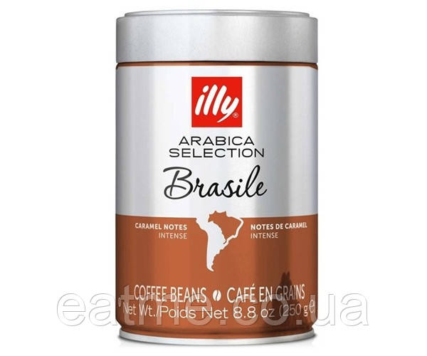 Illy Monoarabica Brazil (зерно) 250g, фото 1