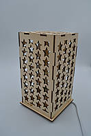 Декоративний нічник із дерева "Зоряне небо"