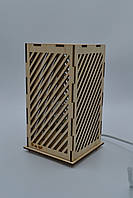 Декоративний нічник із дерева "Ленія"