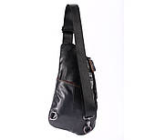 Чоловіча сумка на груди (слінг), бананка Leather Collection (374), фото 6