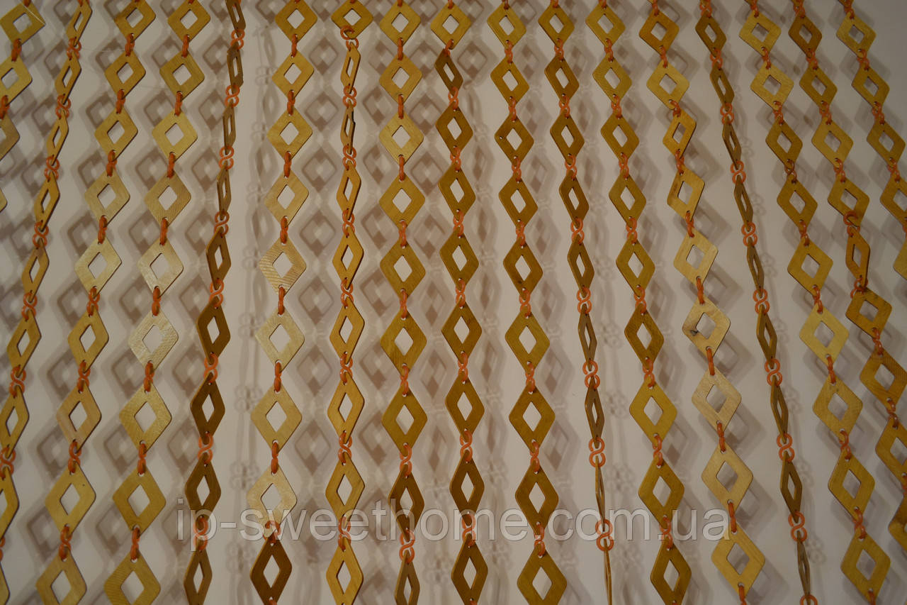 Штора дерев'яна «Ромб»