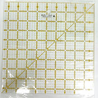 Линейка - лекало Inch QR 07S с дюймовой градацией , для печворка, квилтинга