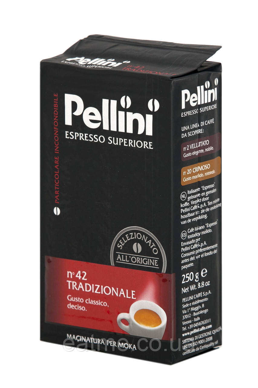 Кофе молотый Pellini Espresso Superiore n.42 Tradizionale 250g