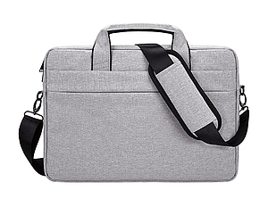 Чоловіча сумка портфель для документів - сірий