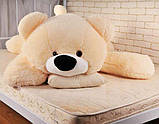 Велика м'яка іграшка ведмідь Умка 180 см персиковий, фото 3