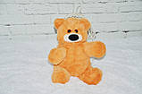 М'яка іграшка ведмідь Бублик 45 см медовий, фото 4