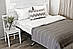 Чохол для подушки в'язаний Ohaina 70x50 Light grey + White, фото 6