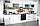 Вініловий кухонний фартух Східний Храм декоративна плівка наклейка скіналі ПВХ Азія туман Сірий 600*2500 мм, фото 5