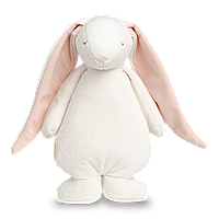 MOONIE — Музична м'яка іграшка зайчик із білим шумом, колір Powder